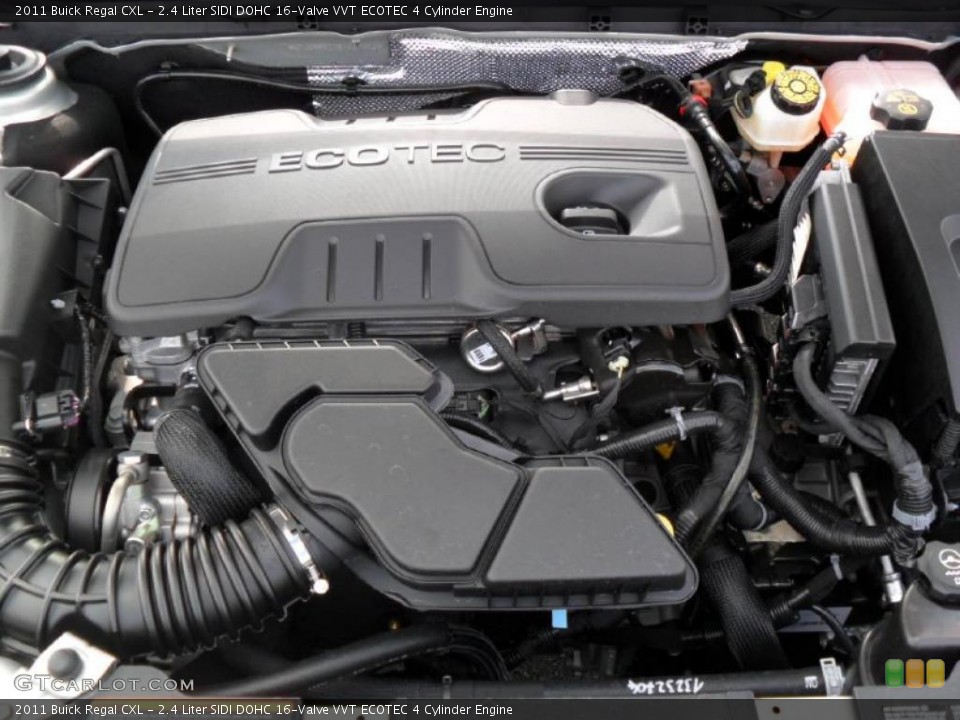 2.4 Liter SIDI DOHC 16-Valve VVT ECOTEC 4 Cylinder Engine for the 2011 Buick Regal #38812872