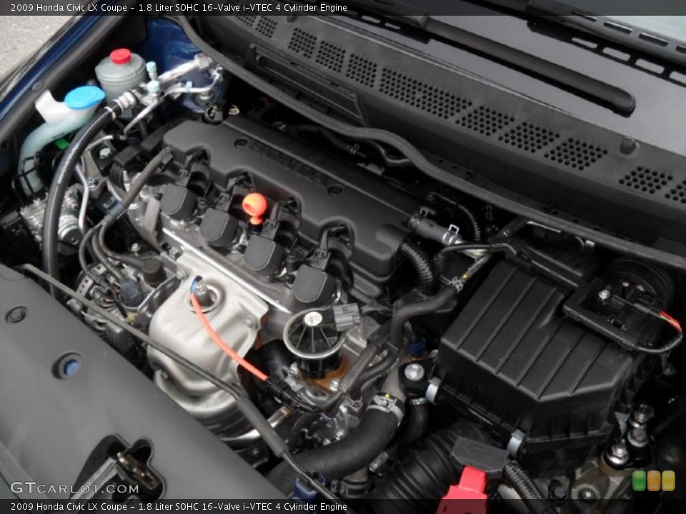 1.8 Liter SOHC 16-Valve i-VTEC 4 Cylinder Engine for the 2009 Honda Civic #38816068