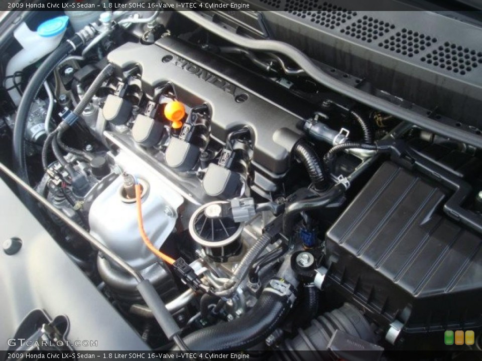 1.8 Liter SOHC 16-Valve i-VTEC 4 Cylinder Engine for the 2009 Honda Civic #38819040