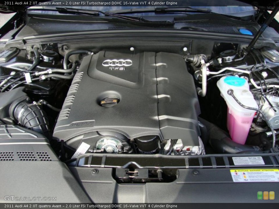 2.0 Liter FSI Turbocharged DOHC 16-Valve VVT 4 Cylinder Engine for the 2011 Audi A4 #38822308