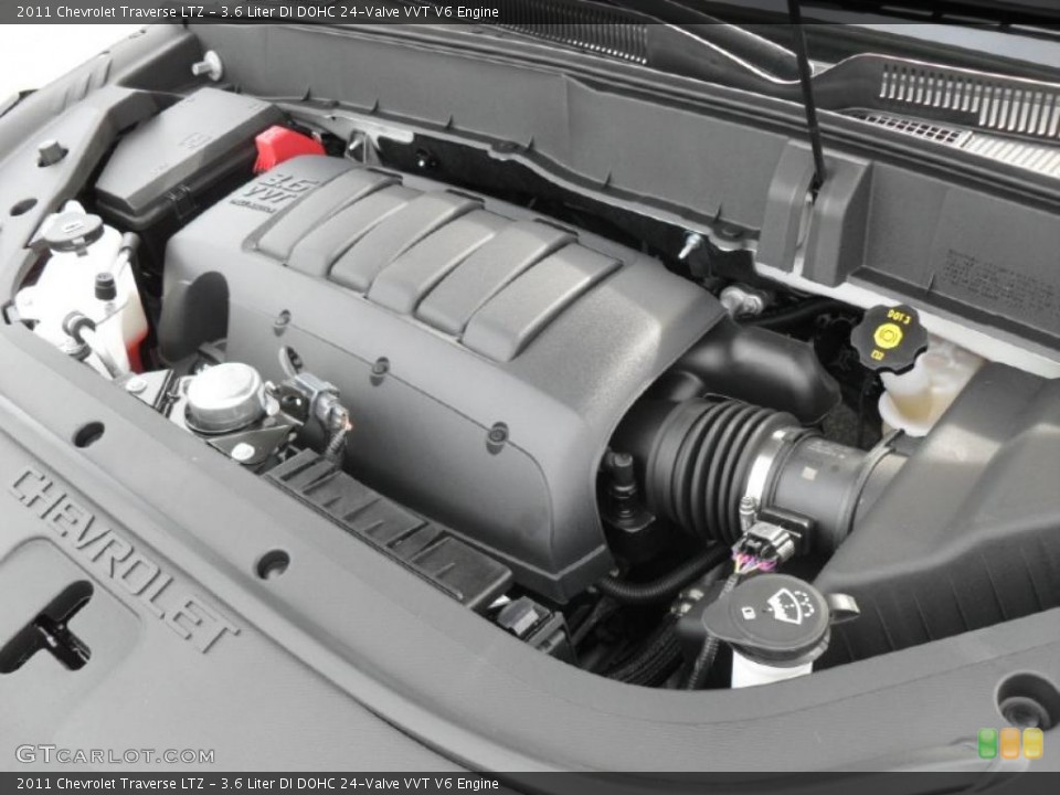 3.6 Liter DI DOHC 24-Valve VVT V6 Engine for the 2011 Chevrolet Traverse #38823160