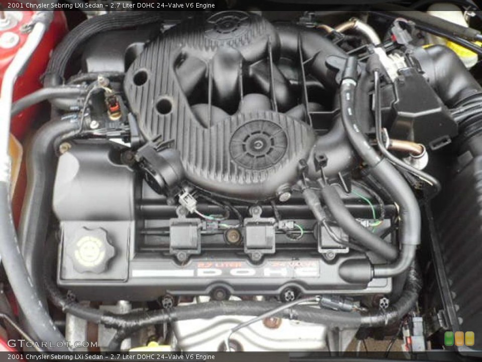 2.7 Liter DOHC 24-Valve V6 Engine for the 2001 Chrysler Sebring #38828912