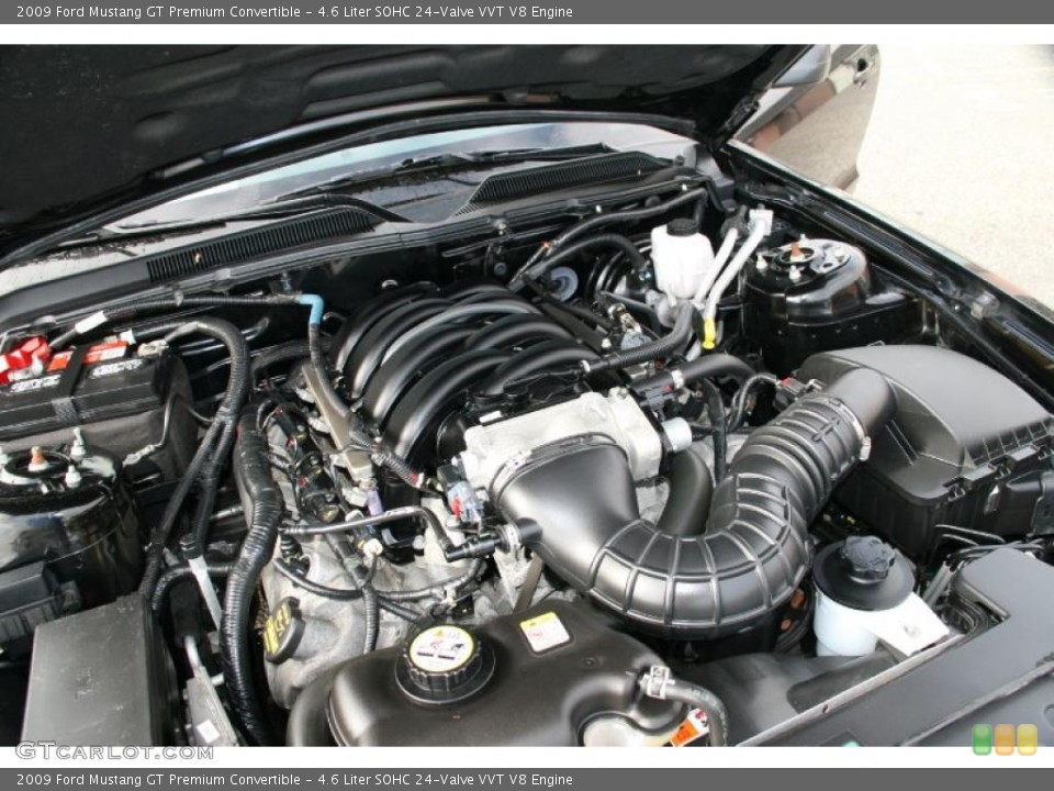 4.6 Liter SOHC 24-Valve VVT V8 Engine for the 2009 Ford Mustang #38840156
