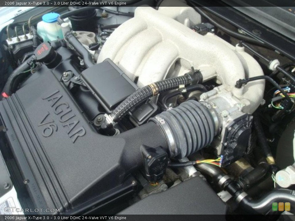 3.0 Liter DOHC 24-Valve VVT V6 Engine for the 2006 Jaguar X-Type #38844624
