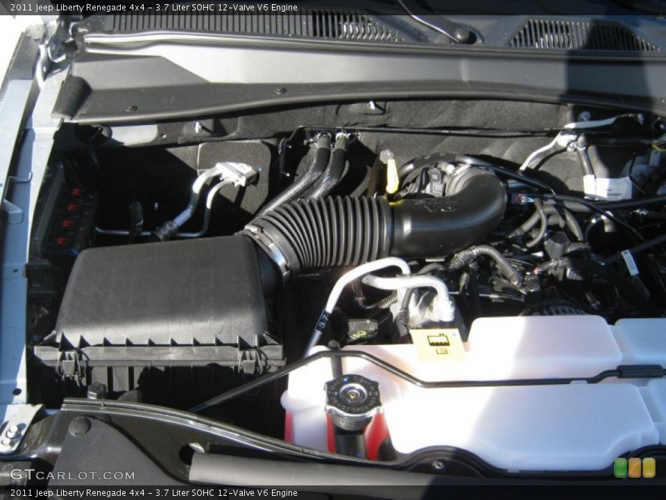 3.7 Liter SOHC 12-Valve V6 Engine for the 2011 Jeep Liberty #38845160