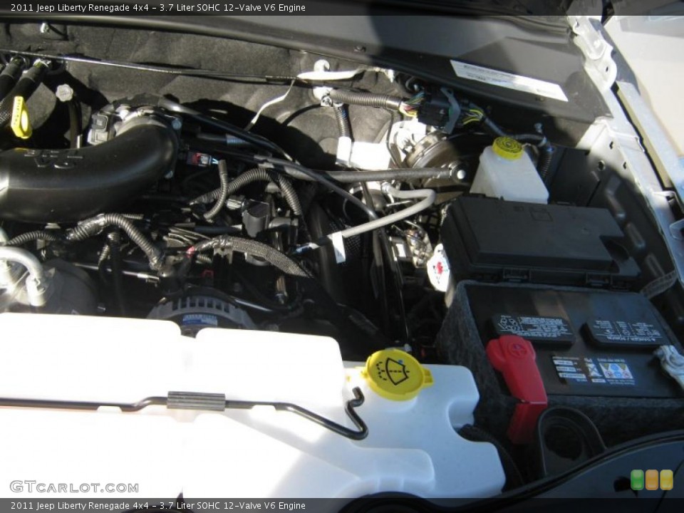 3.7 Liter SOHC 12-Valve V6 Engine for the 2011 Jeep Liberty #38845172
