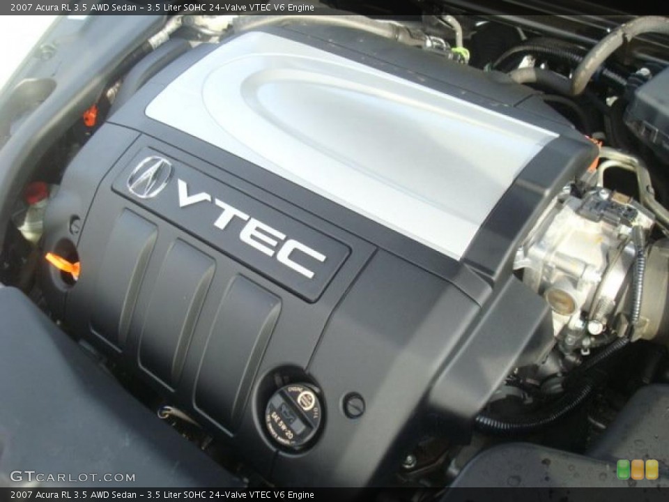 3.5 Liter SOHC 24-Valve VTEC V6 Engine for the 2007 Acura RL #38848404