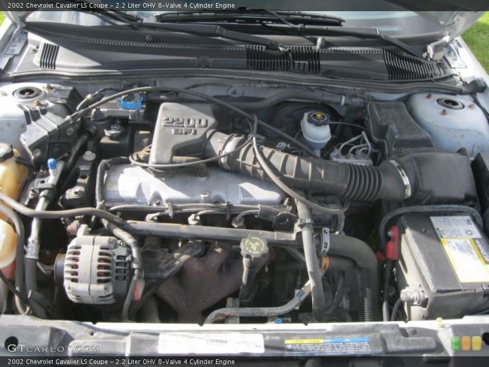 2.2 Liter OHV 8-Valve 4 Cylinder Engine for the 2002 Chevrolet Cavalier #38854240