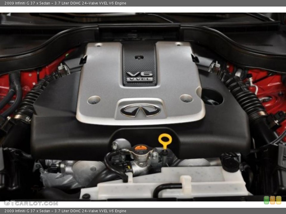 3.7 Liter DOHC 24-Valve VVEL V6 Engine for the 2009 Infiniti G #38866536
