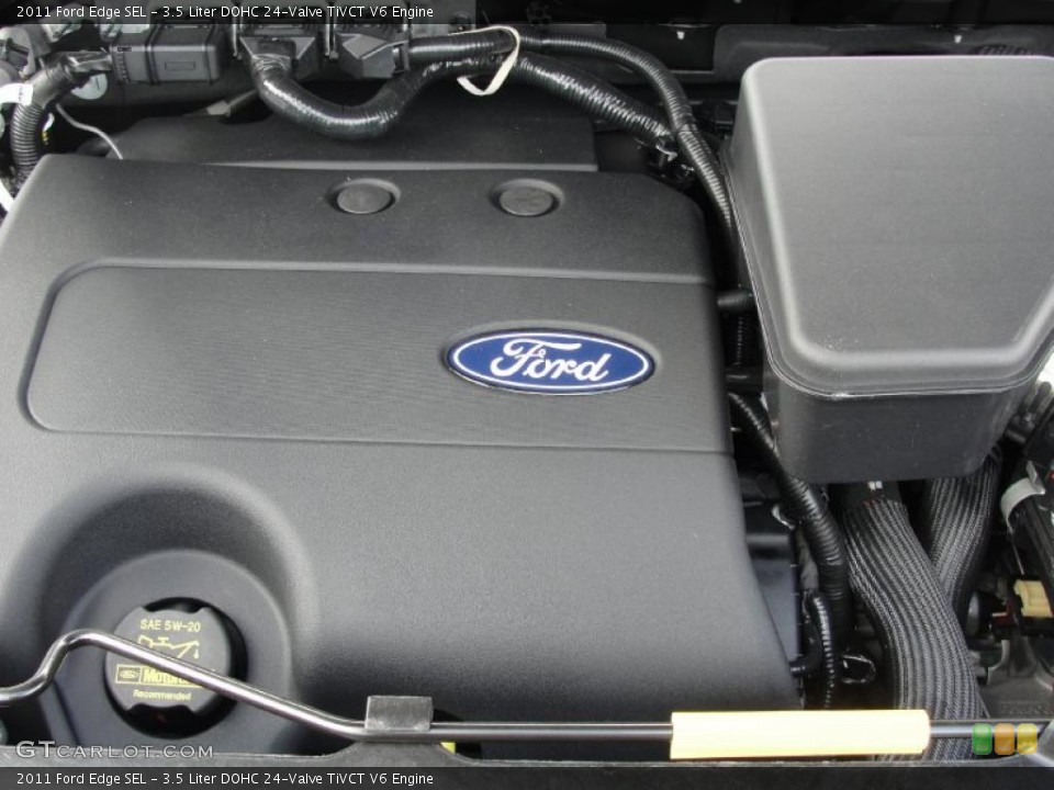 3.5 Liter DOHC 24-Valve TiVCT V6 Engine for the 2011 Ford Edge #38868444
