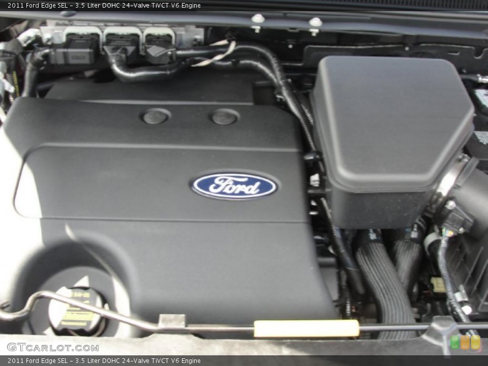 3.5 Liter DOHC 24-Valve TiVCT V6 Engine for the 2011 Ford Edge #38868972