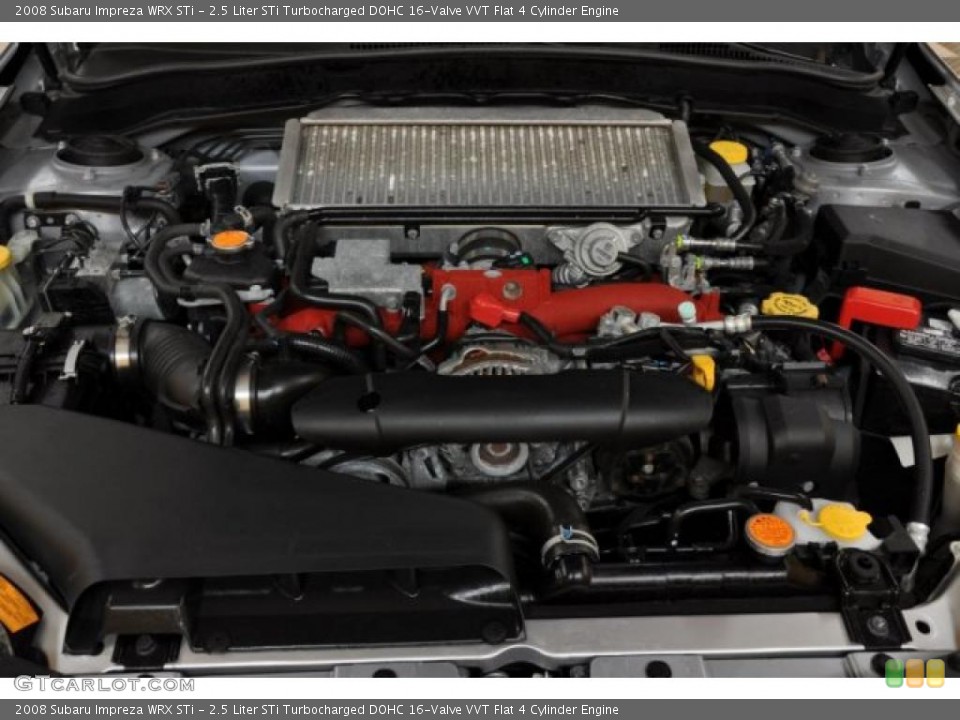 2.5 Liter STi Turbocharged DOHC 16-Valve VVT Flat 4 Cylinder Engine for the 2008 Subaru Impreza #38869916