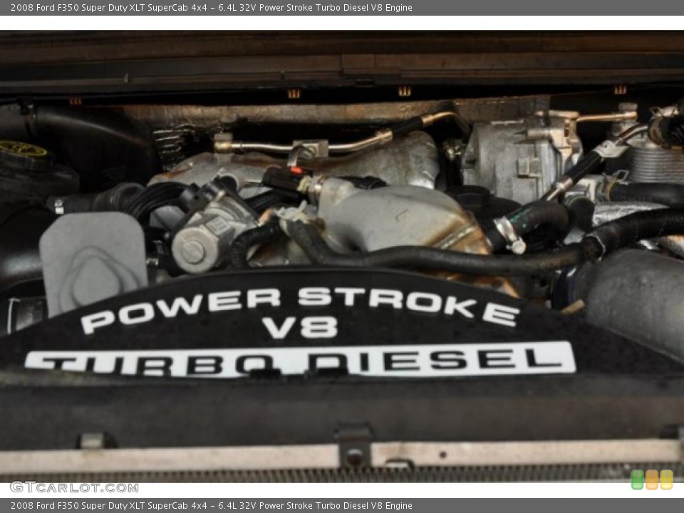 6.4L 32V Power Stroke Turbo Diesel V8 Engine for the 2008 Ford F350 Super Duty #38870668