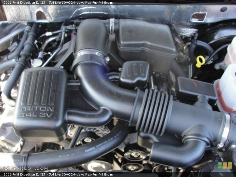 5.4 Liter SOHC 24-Valve Flex-Fuel V8 Engine for the 2011 Ford Expedition #38872840