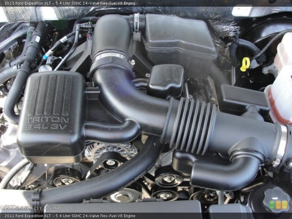 5.4 Liter SOHC 24-Valve Flex-Fuel V8 Engine for the 2011 Ford Expedition #38873500