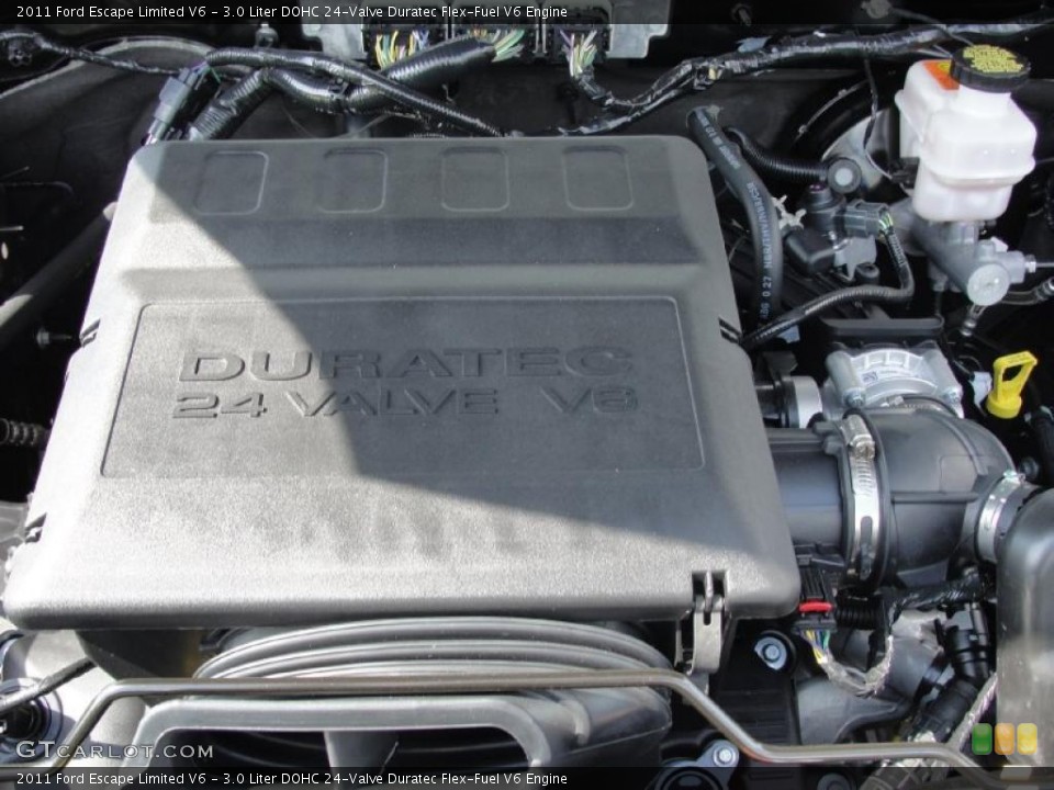 3.0 Liter DOHC 24-Valve Duratec Flex-Fuel V6 Engine for the 2011 Ford Escape #38874650