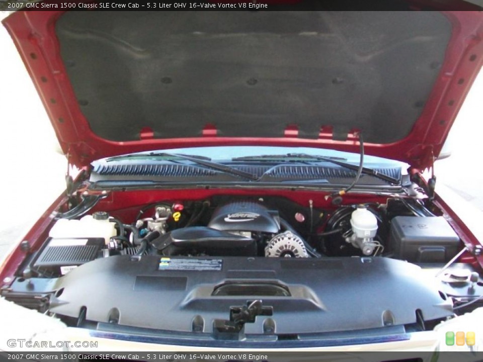 5.3 Liter OHV 16-Valve Vortec V8 Engine for the 2007 GMC Sierra 1500 #38880456