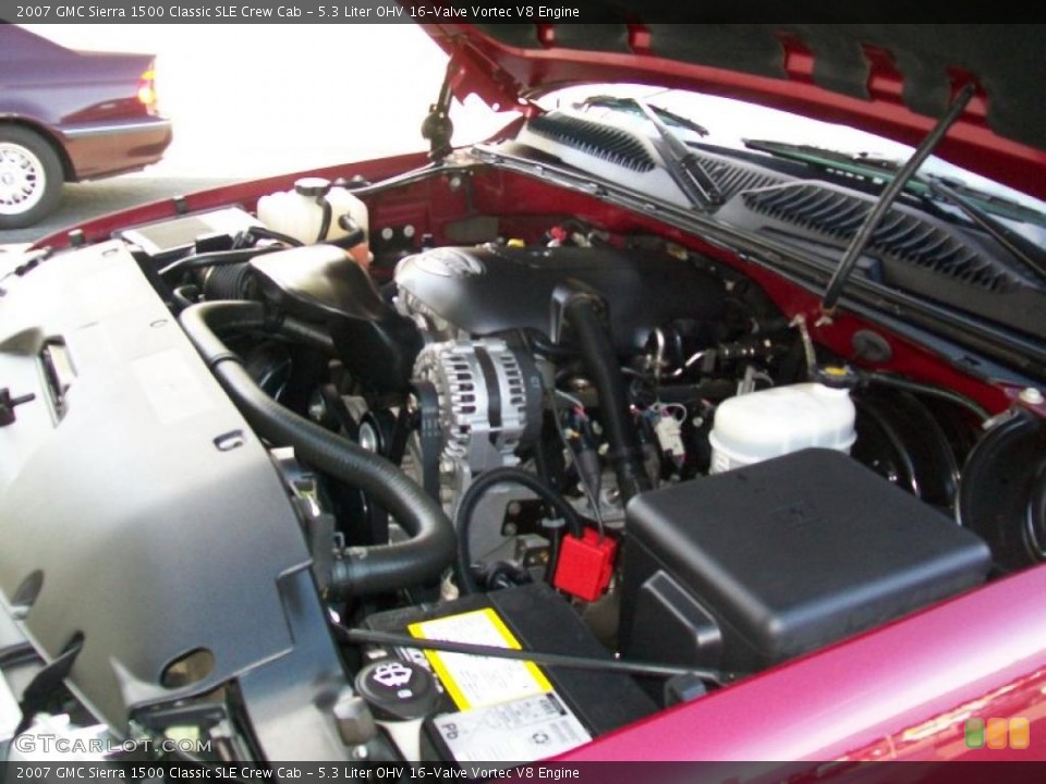 5.3 Liter OHV 16-Valve Vortec V8 Engine for the 2007 GMC Sierra 1500 #38880472