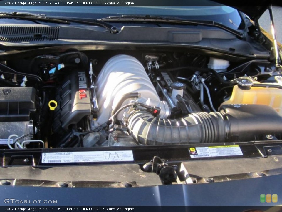6.1 Liter SRT HEMI OHV 16-Valve V8 Engine for the 2007 Dodge Magnum #38884229