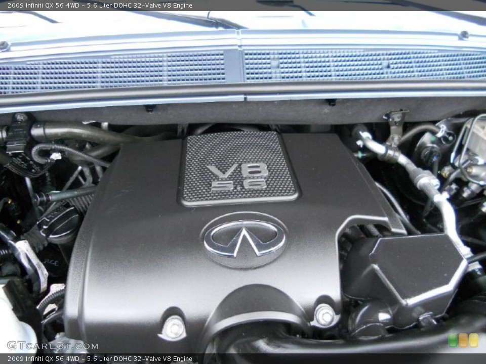 5.6 Liter DOHC 32-Valve V8 Engine for the 2009 Infiniti QX #38884377