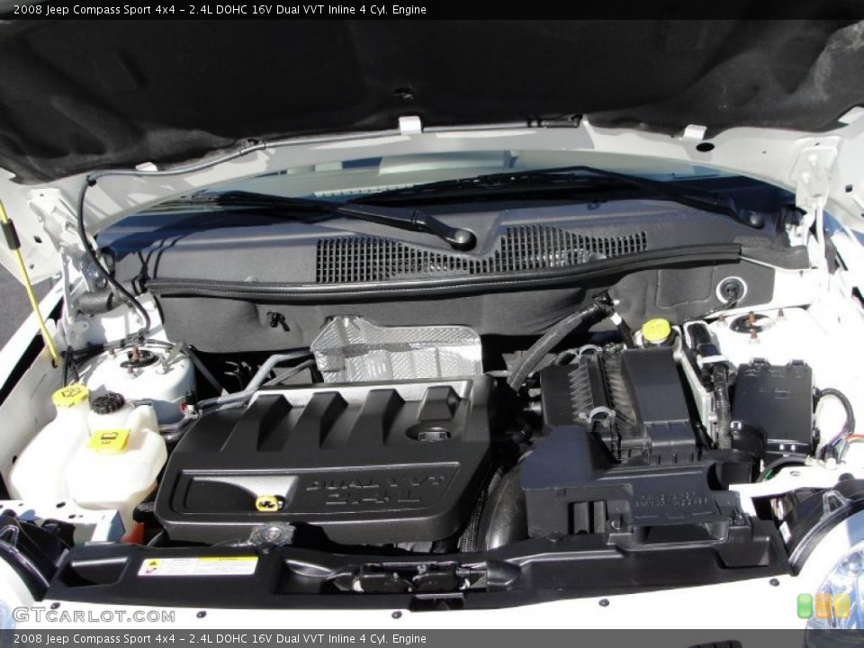 2.4L DOHC 16V Dual VVT Inline 4 Cyl. Engine for the 2008 Jeep Compass #38886325