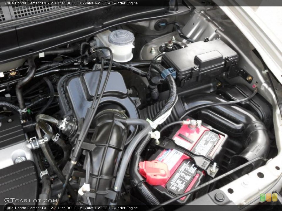 2.4 Liter DOHC 16-Valve i-VTEC 4 Cylinder Engine for the 2004 Honda Element #38888702
