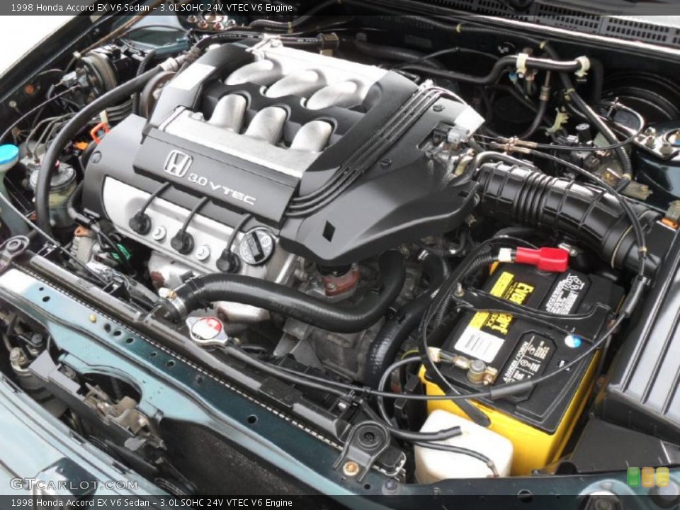 3.0L SOHC 24V VTEC V6 Engine for the 1998 Honda Accord #38889502
