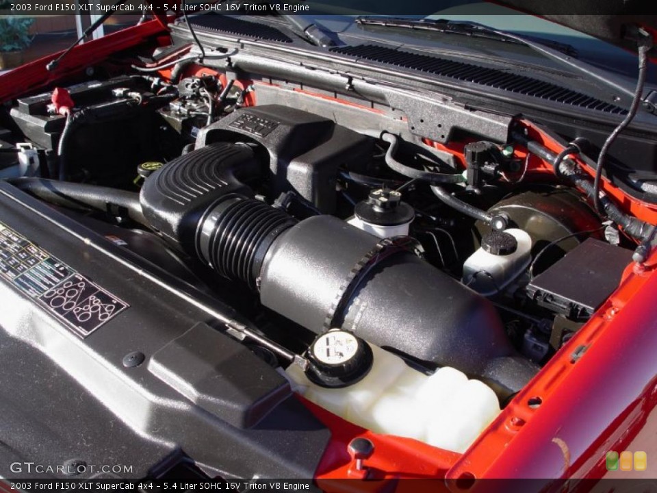 5.4 Liter SOHC 16V Triton V8 Engine for the 2003 Ford F150 #38892218