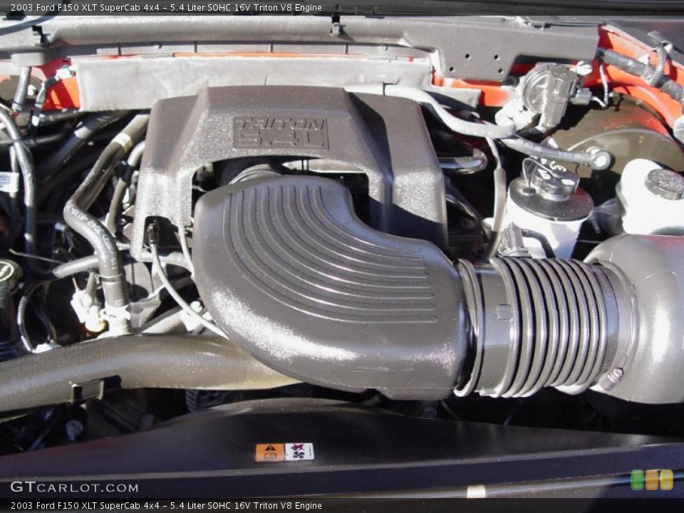 5.4 Liter SOHC 16V Triton V8 Engine for the 2003 Ford F150 #38892246