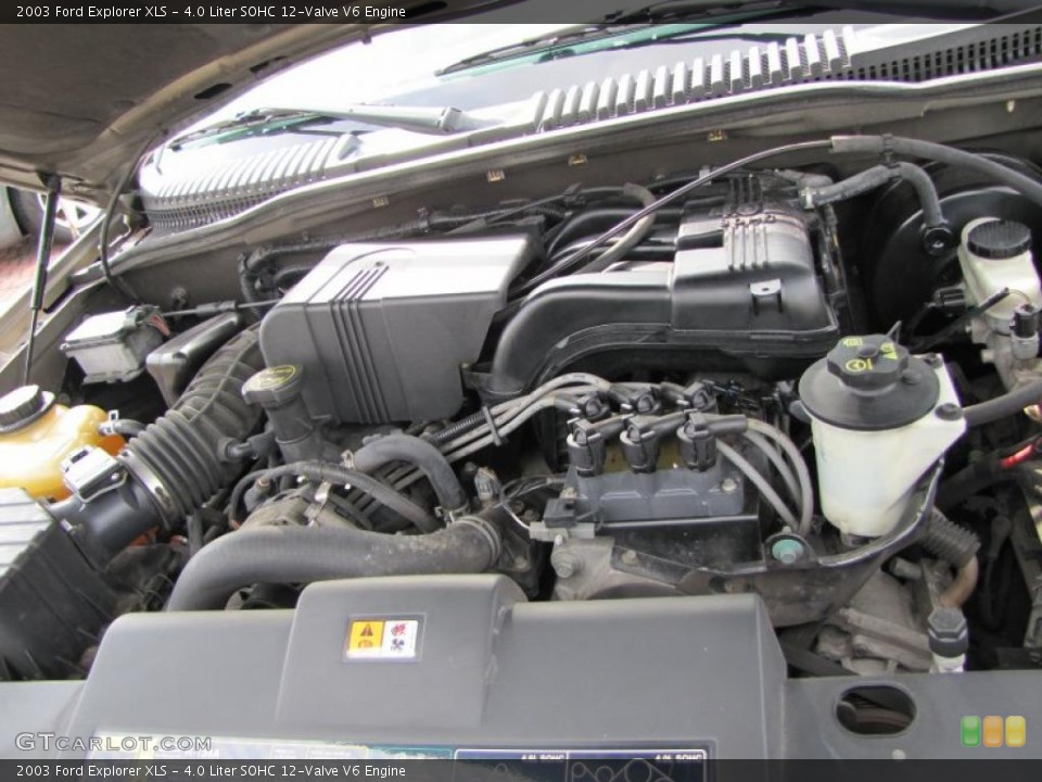 4.0 Liter SOHC 12-Valve V6 Engine for the 2003 Ford Explorer #38895838