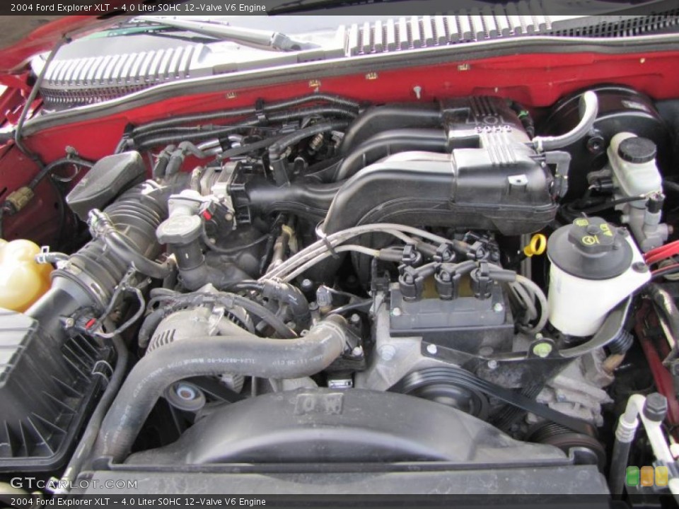 4.0 Liter SOHC 12-Valve V6 Engine for the 2004 Ford Explorer #38899410