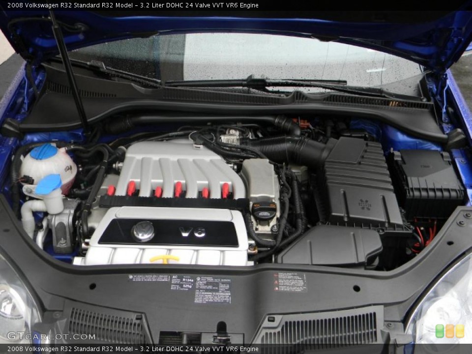 3.2 Liter DOHC 24 Valve VVT VR6 Engine for the 2008 Volkswagen R32 #38900086