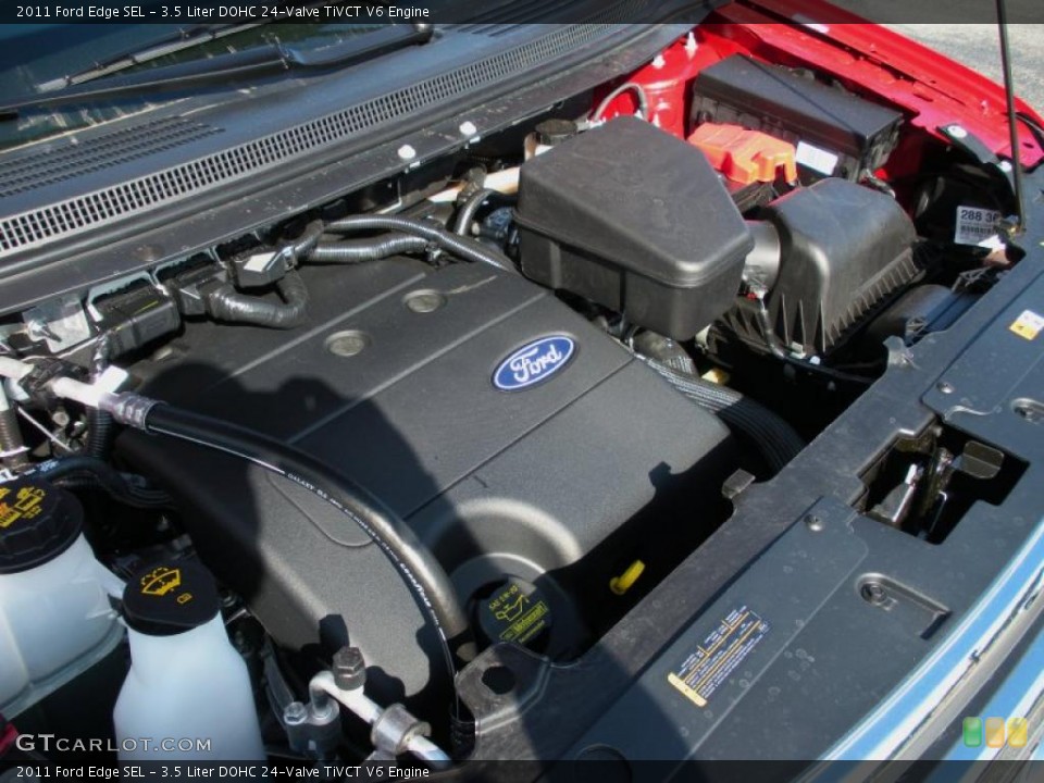 3.5 Liter DOHC 24-Valve TiVCT V6 Engine for the 2011 Ford Edge #38908586