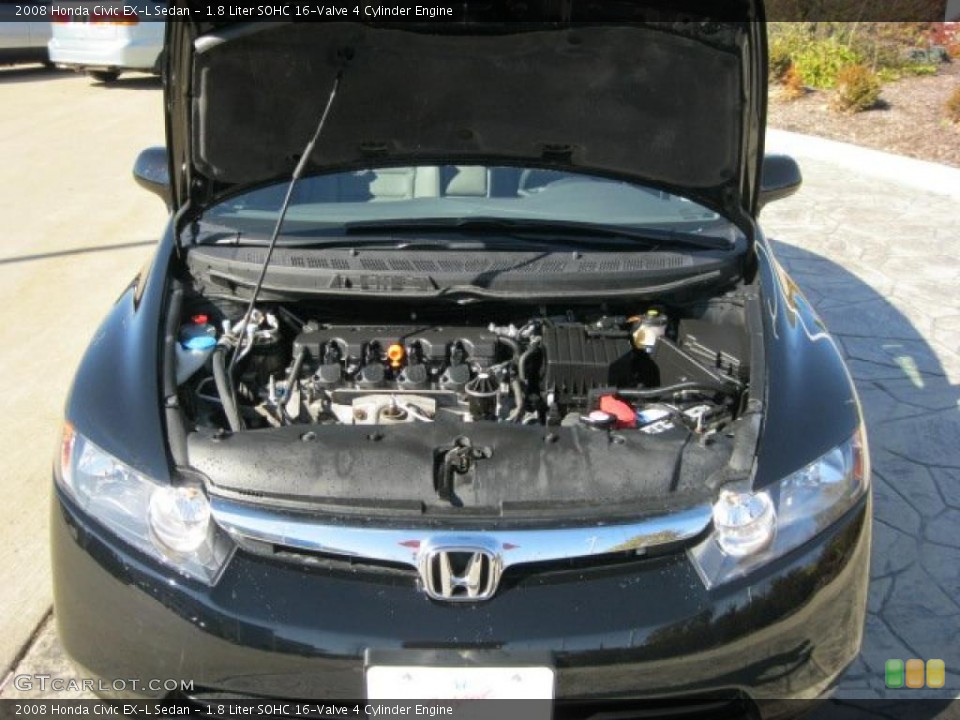 1.8 Liter SOHC 16-Valve 4 Cylinder Engine for the 2008 Honda Civic #38909618