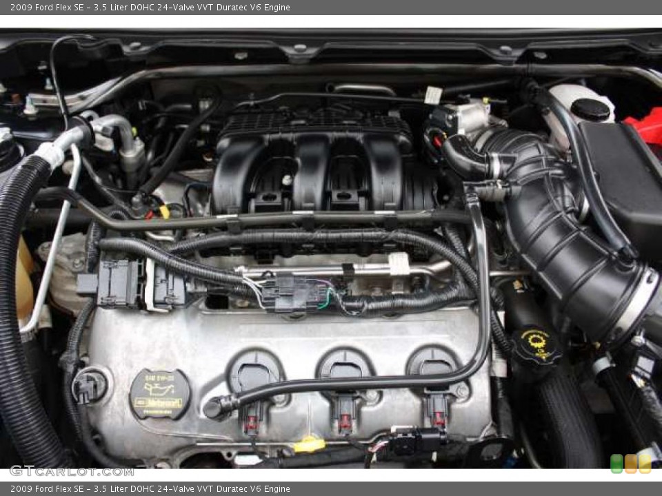 3.5 Liter DOHC 24-Valve VVT Duratec V6 Engine for the 2009 Ford Flex #38922507