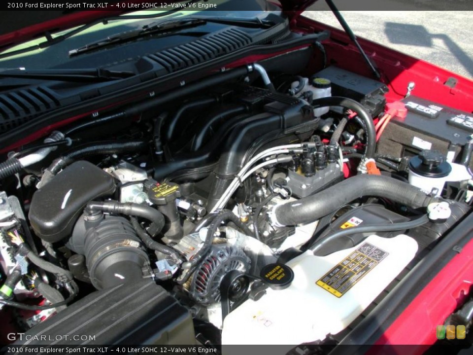 4.0 Liter SOHC 12-Valve V6 Engine for the 2010 Ford Explorer Sport Trac #38934562