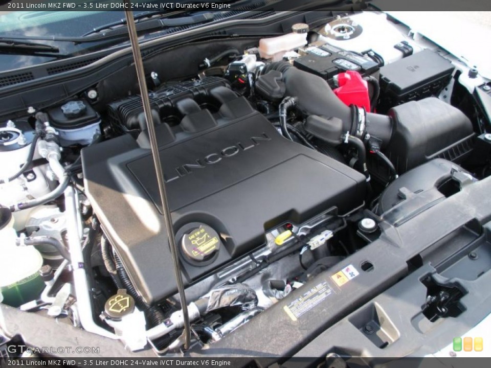 3.5 Liter DOHC 24-Valve iVCT Duratec V6 Engine for the 2011 Lincoln MKZ #38936382
