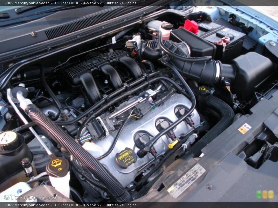 3.5 Liter DOHC 24-Valve VVT Duratec V6 Engine for the 2009 Mercury Sable #38939238