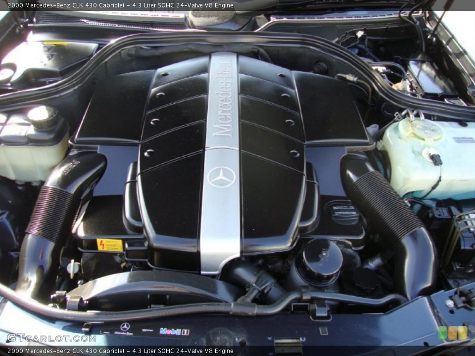 4.3 Liter SOHC 24-Valve V8 Engine for the 2000 Mercedes-Benz CLK #38943254