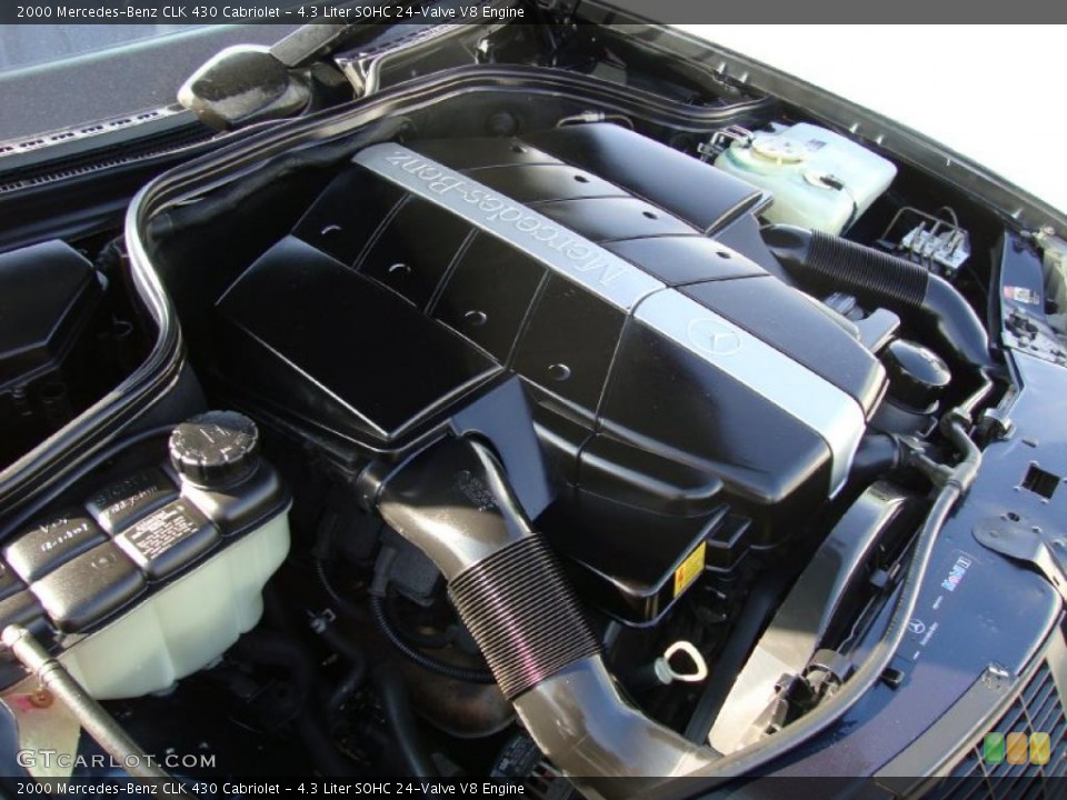 4.3 Liter SOHC 24-Valve V8 Engine for the 2000 Mercedes-Benz CLK #38943290