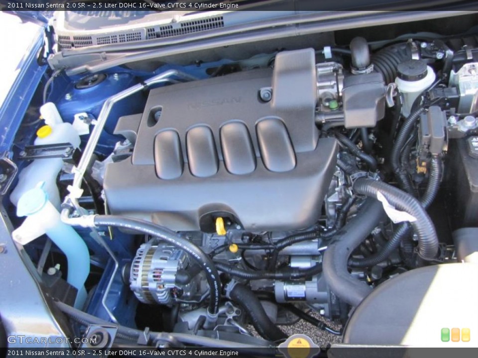 2.5 Liter DOHC 16-Valve CVTCS 4 Cylinder Engine for the 2011 Nissan Sentra #38943530