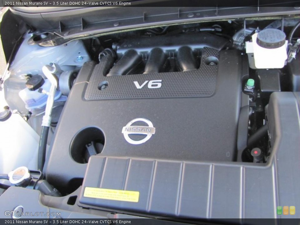 3.5 Liter DOHC 24-Valve CVTCS V6 Engine for the 2011 Nissan Murano #38943782