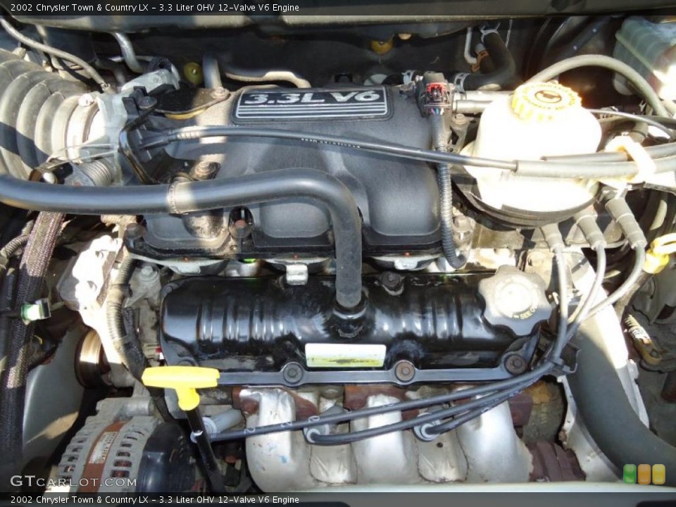 3.3 Liter OHV 12-Valve V6 Engine for the 2002 Chrysler Town & Country #38952846