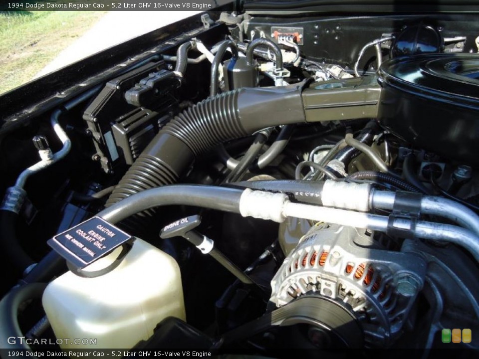 5.2 Liter OHV 16-Valve V8 Engine for the 1994 Dodge Dakota #38955030