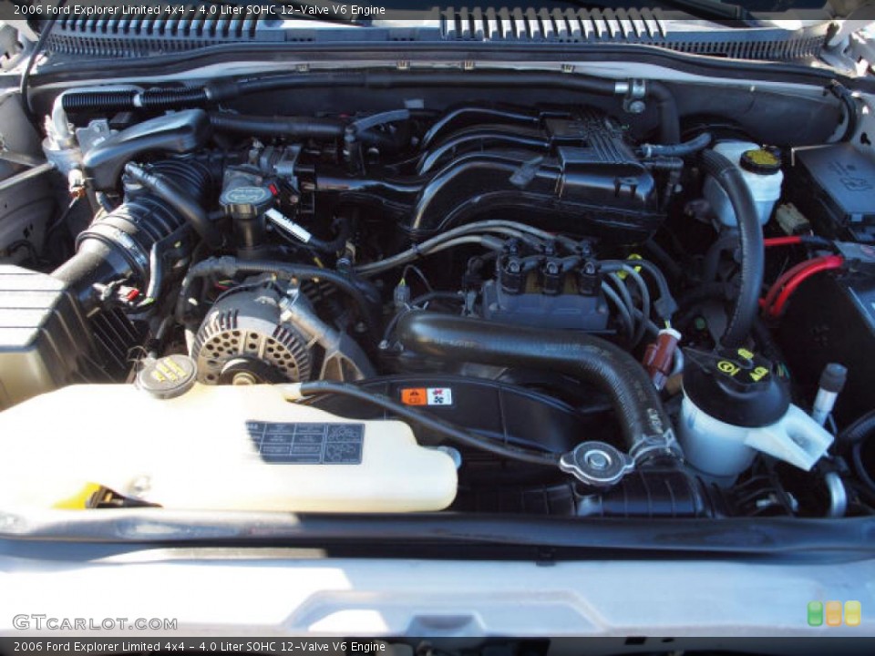 4.0 Liter SOHC 12-Valve V6 Engine for the 2006 Ford Explorer #38958622