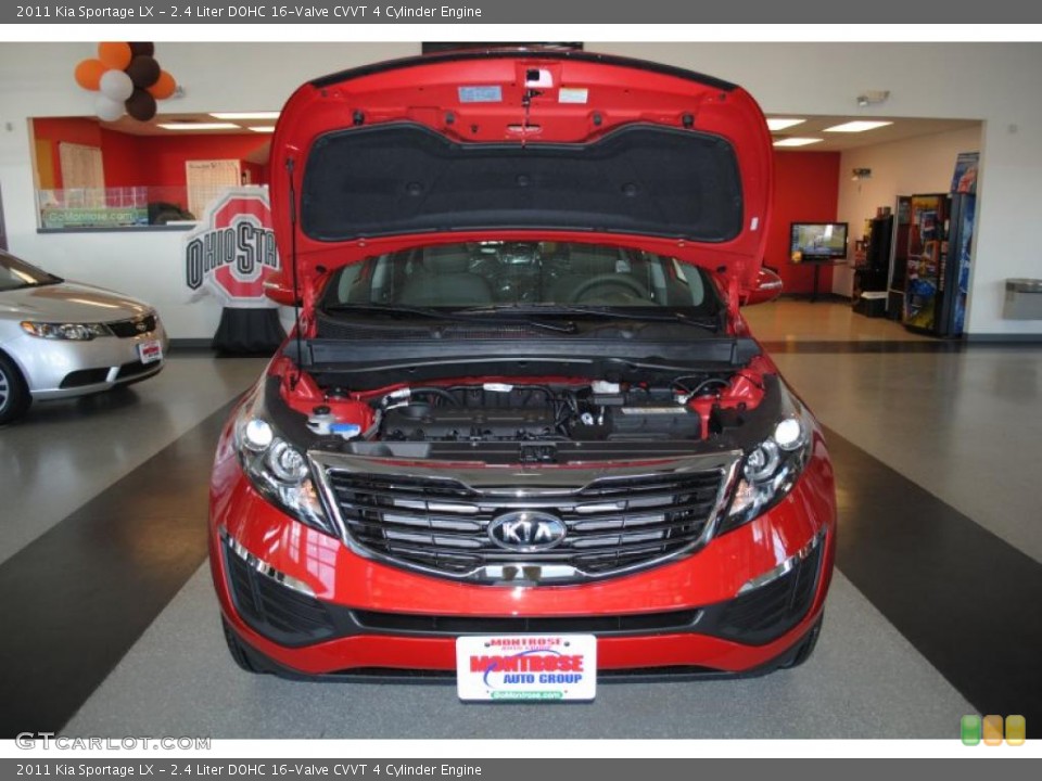 2.4 Liter DOHC 16-Valve CVVT 4 Cylinder Engine for the 2011 Kia Sportage #38959054