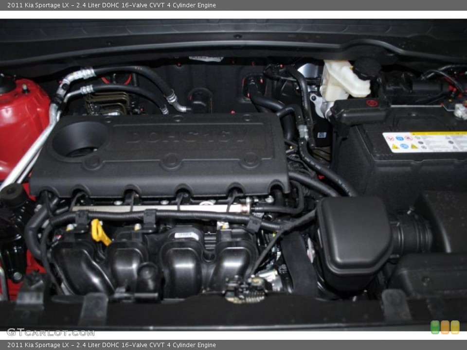 2.4 Liter DOHC 16-Valve CVVT 4 Cylinder Engine for the 2011 Kia Sportage #38959070