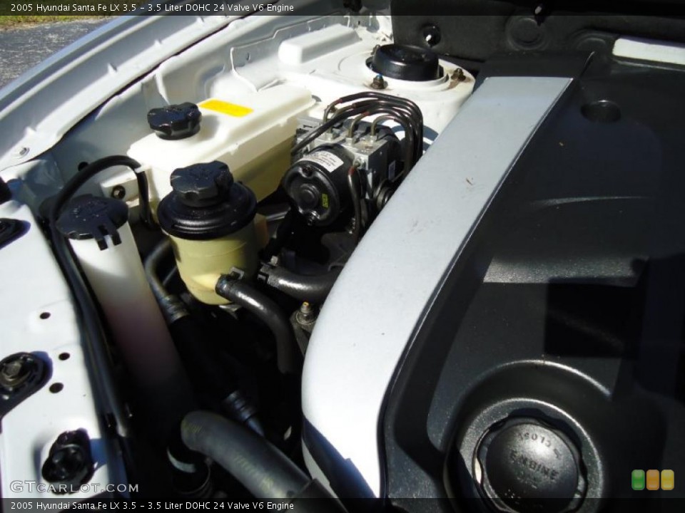 3.5 Liter DOHC 24 Valve V6 Engine for the 2005 Hyundai Santa Fe #38959574
