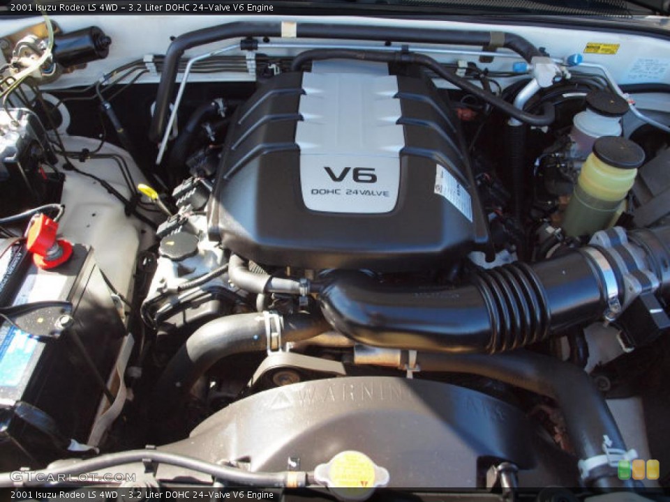 3.2 Liter DOHC 24-Valve V6 Engine for the 2001 Isuzu Rodeo #38960786