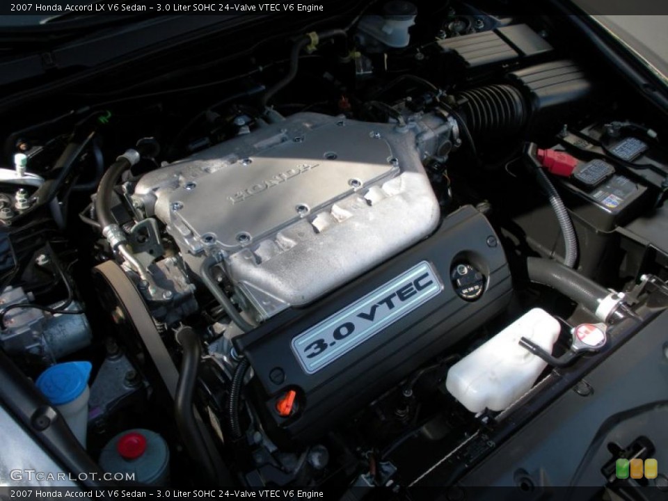 3.0 Liter SOHC 24-Valve VTEC V6 Engine for the 2007 Honda Accord #38963090